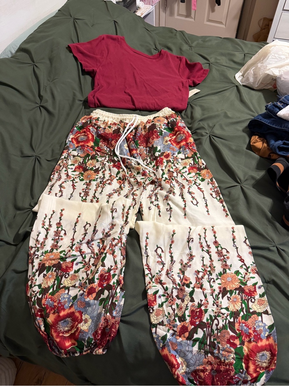 Harem Pants and Top Set